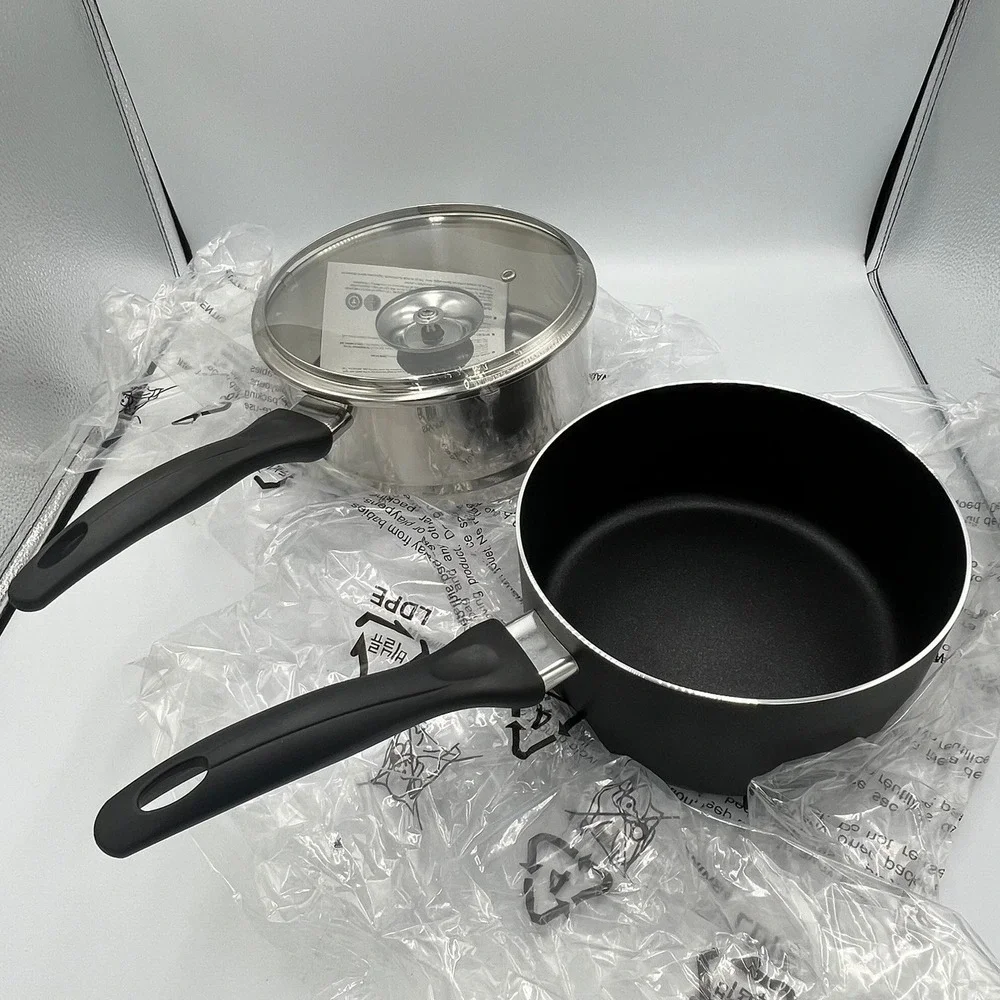 T-fal Double Boiler Set B1399663 3Qt Grey New 1pc Nonstick Stainless